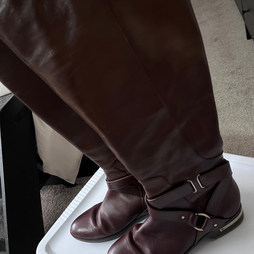 Vince Camuto Brown Riding Boots